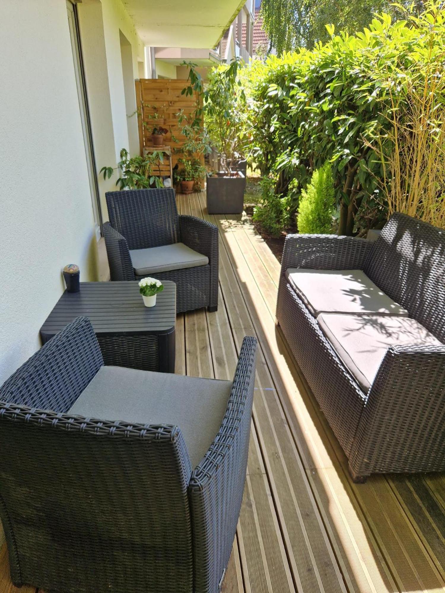 Robertsau Tres Bel Appartement Straßburg Exterior foto
